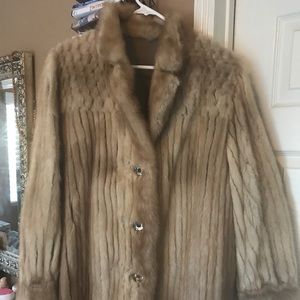 100% Mink Fur Coat Vintage