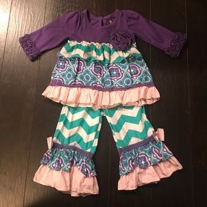 Ruffle Butts outfit. Size 18-24 months