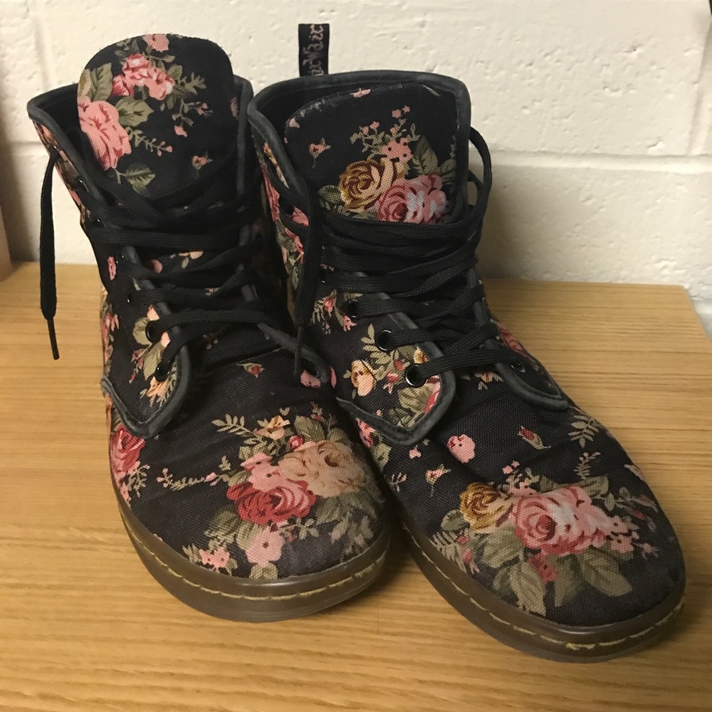 Floral Doc Martens