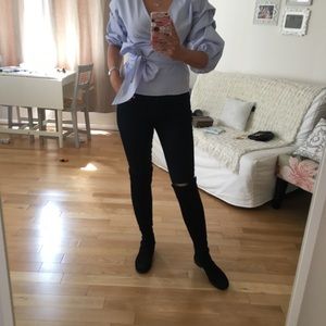 Stuart Weitzman 5050 over the knee boot