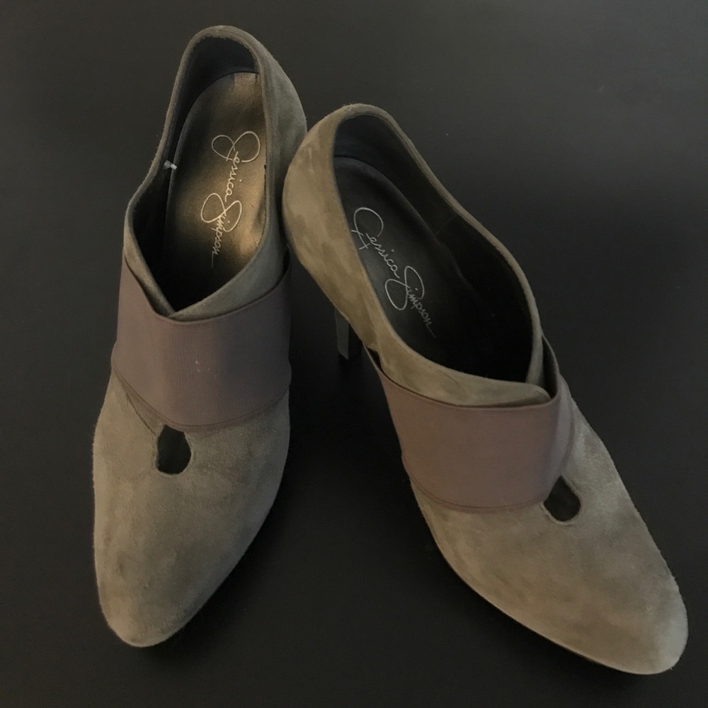 Jessica Simpson heeled booties