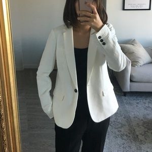 Madewell white blazer
