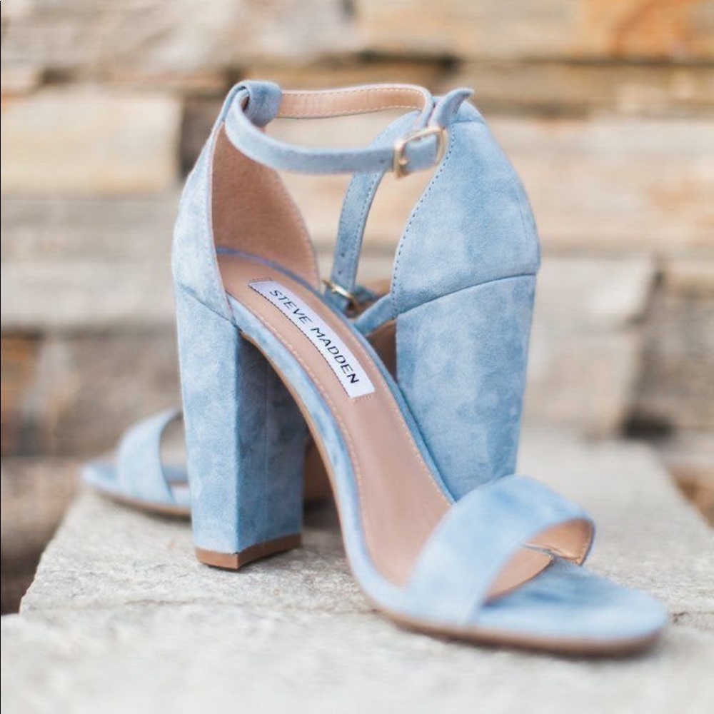Baby blue Steve Madden Heels