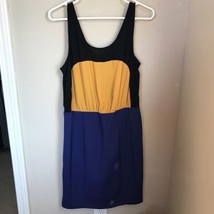 Color block dress