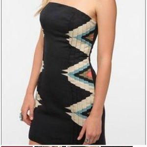 Ecote Aztec patterned dress