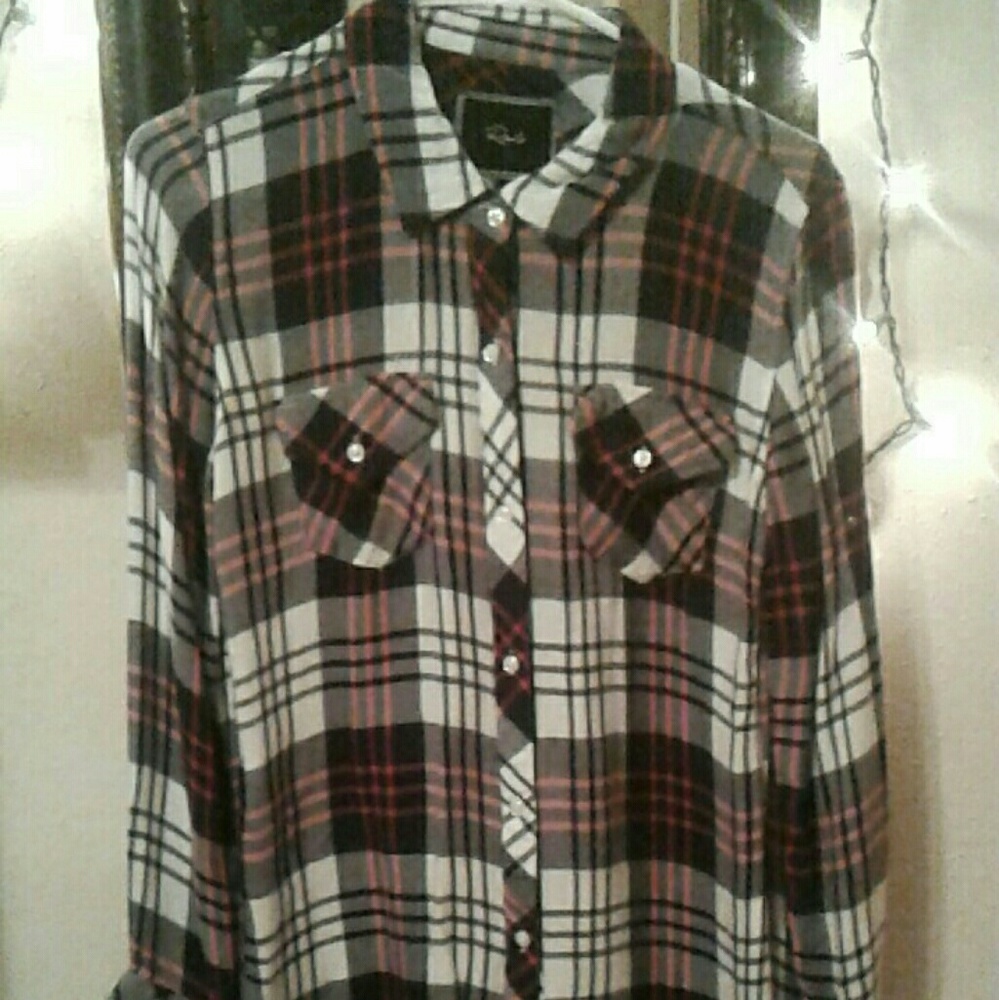 Plaid Striped Flannel