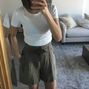 Zara high waisted shorts size small