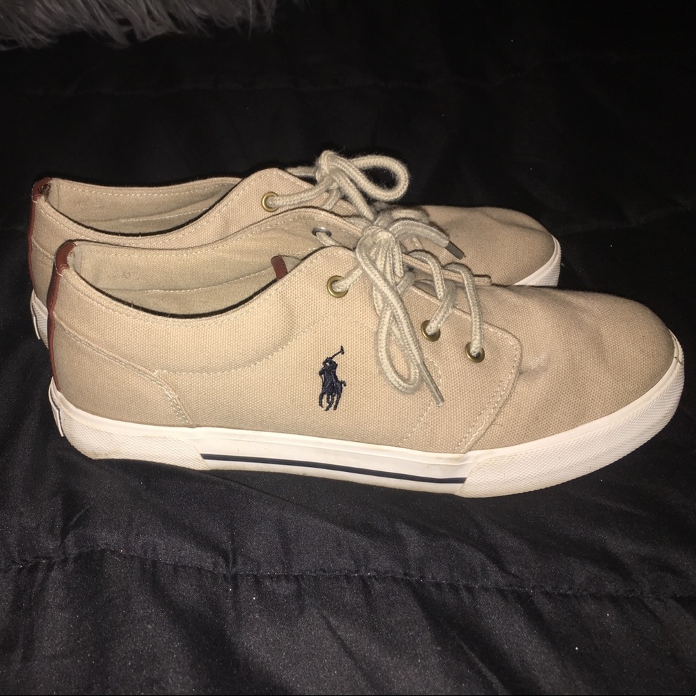 Ralph Lauren canvas sneakers