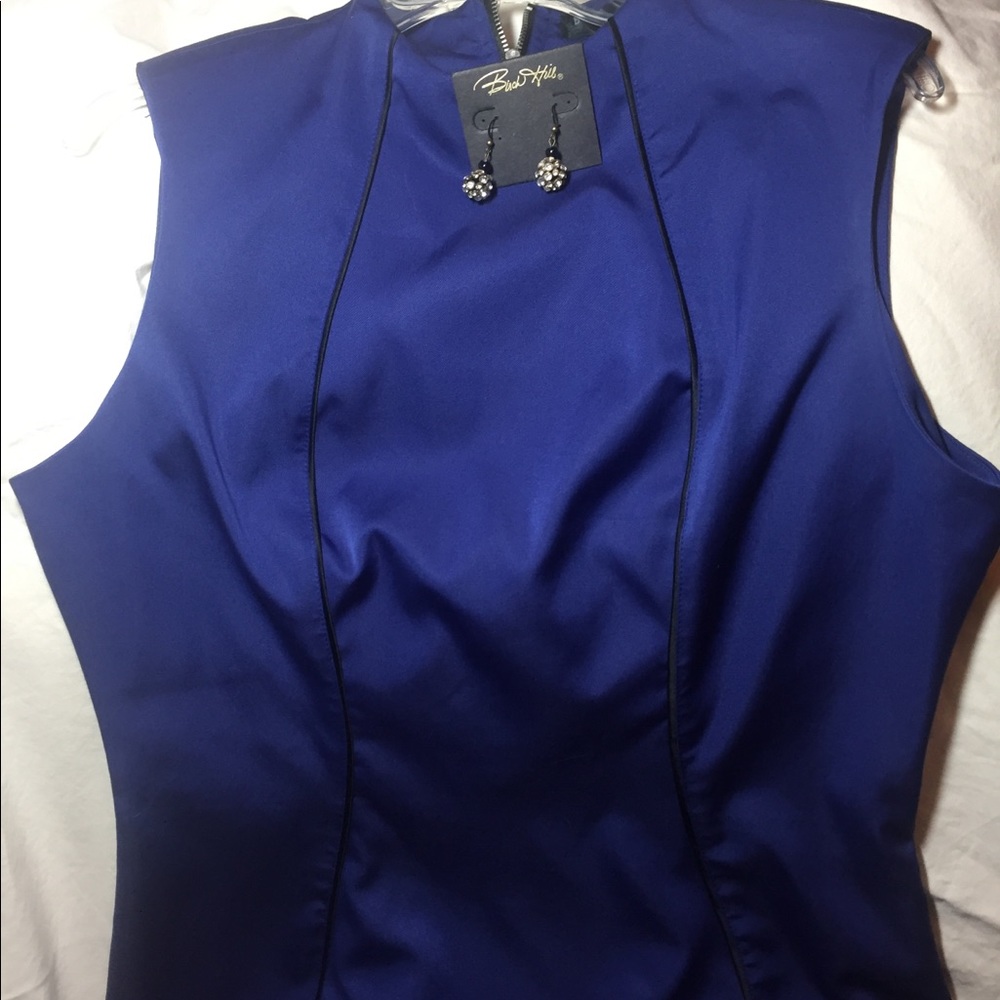 Deep Blue cocktail dress size Large