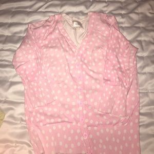CYBER MONDAY DEAL!! Pink polka dot sweater