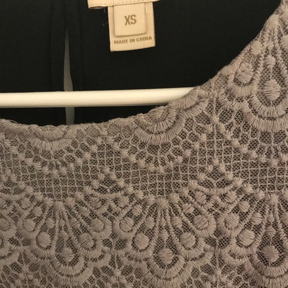 J. Crew black and gray blouse - Picture 2 of 3