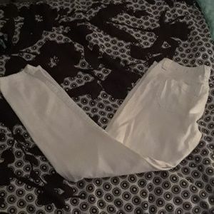 White jeans