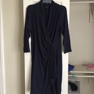 Kären Kane petite navy blue dress—Xl