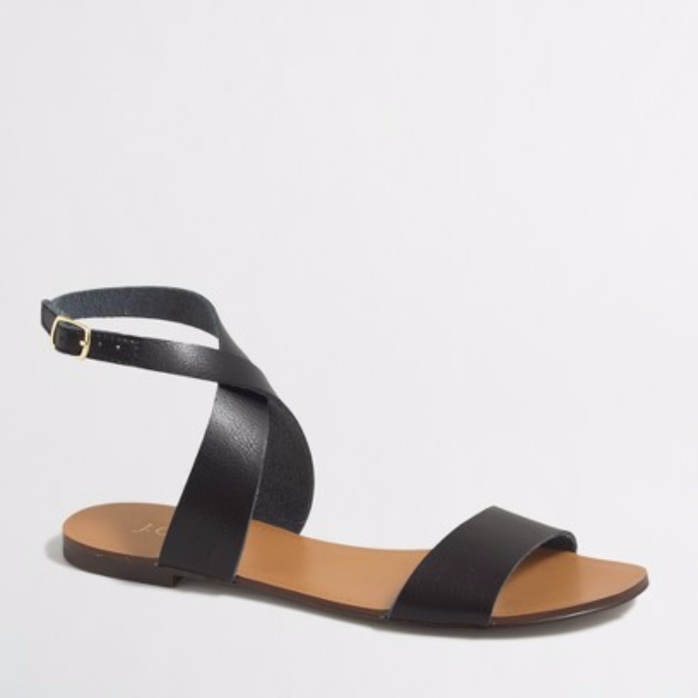 JCrew Ankle Strap Sandals