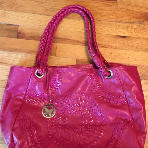 Mariposa by Sharif Handbags - Raspberry Tote by Sharif Mariposa