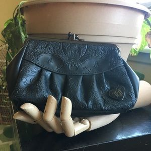 Skull Embossed Clutch Skull Embossed Clutch