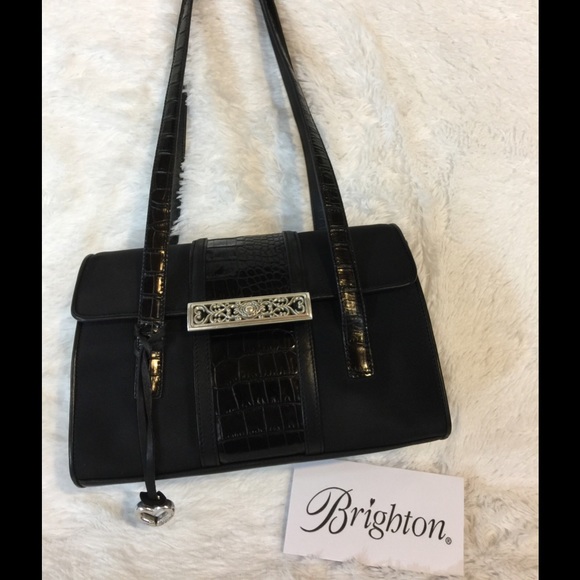 Black Brighton Shoulder Bag