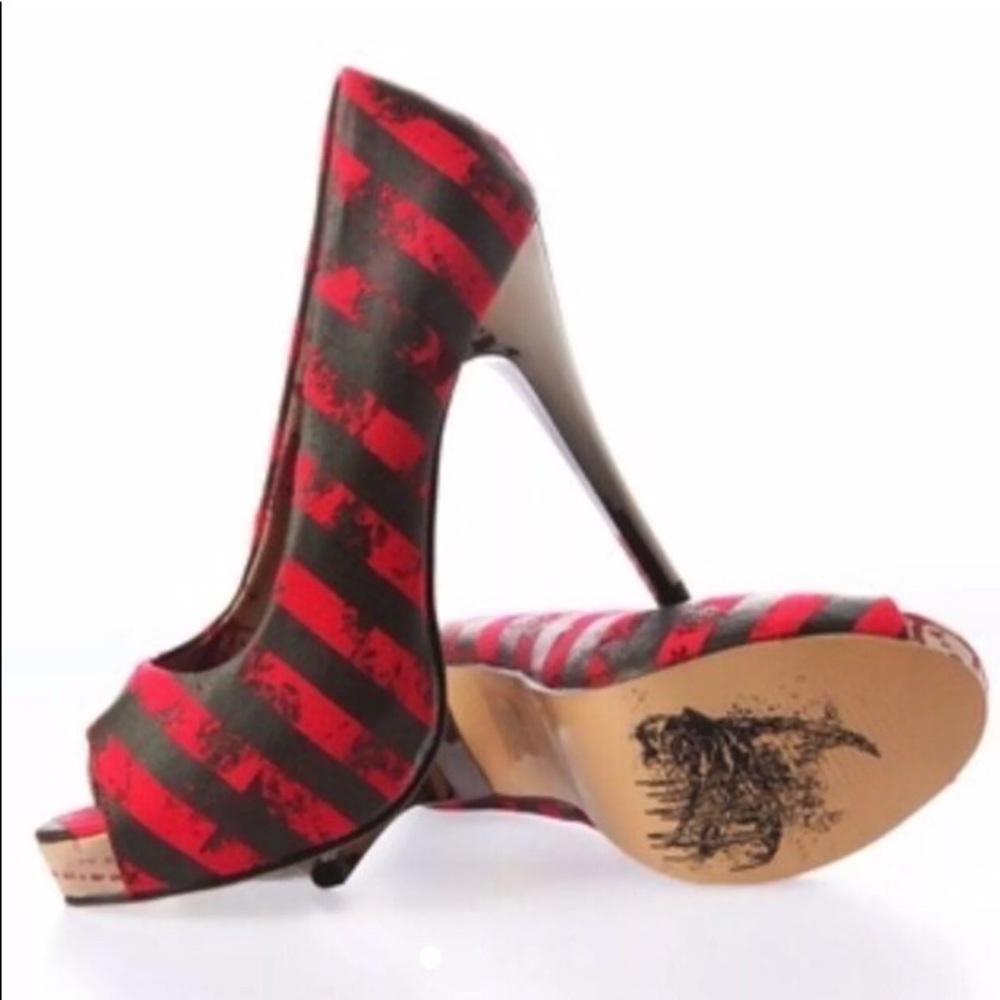 Freddy Krueger Iron Fist heels