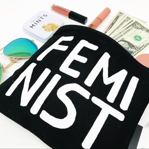 🆕 | ‘FEMINIST’ MAKEUP BAG/POUCH | 🆕 | ‘FEMINIST’ MAKEUP BAG/POUCH |