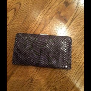 Coach black and purple clutch Coach black and purple clutch