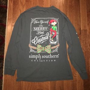 Simply Southern Christmas long sleeve tshirt