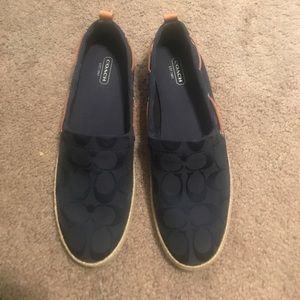 Coach Flat Canvas Shoes