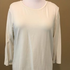 Chico’s white t shirt