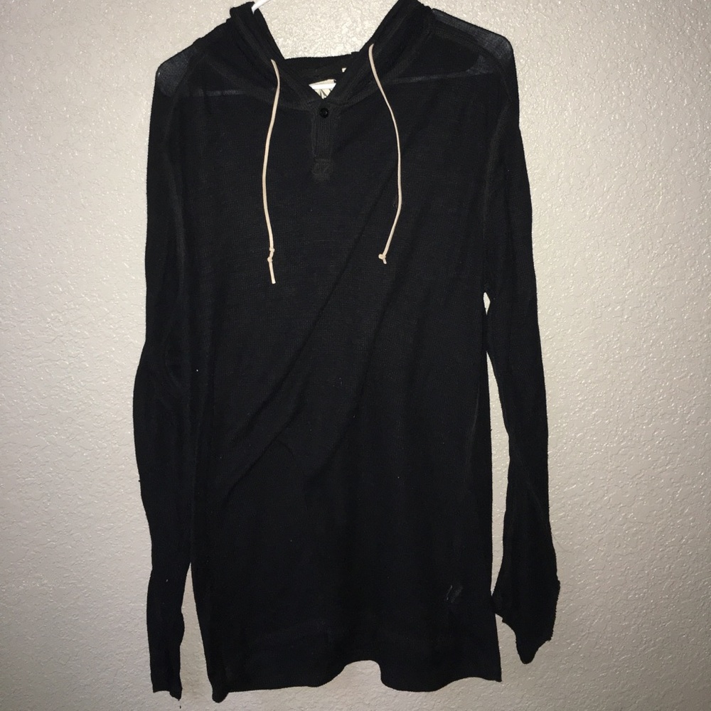 Volcom black hoodie