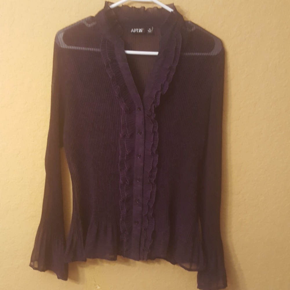 Purple APT.9 blouse