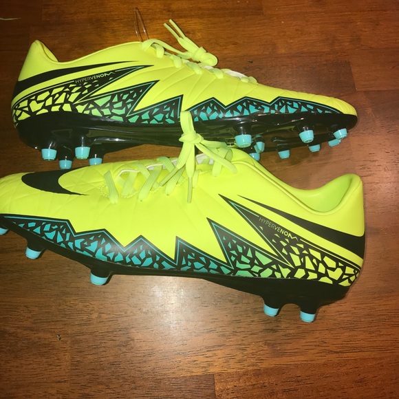 Nike Other - Nike hypervenom green soccer shoes size 10.5 new