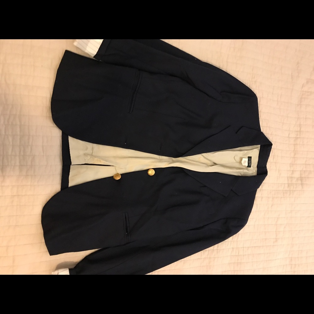 J. Crew Navy School Boy Blazer