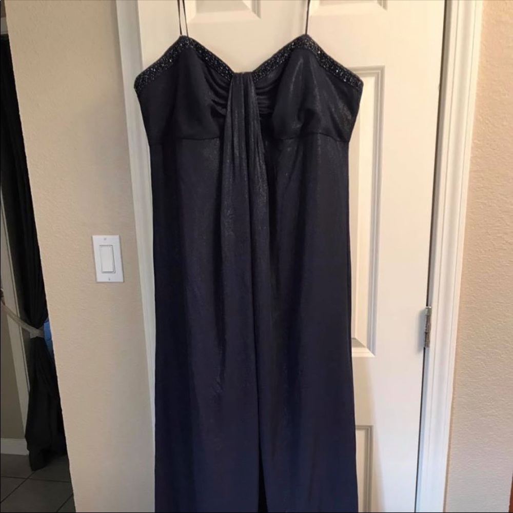 Navy Blue Gown