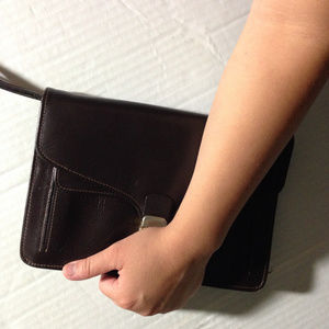 VTG Oleg Cassini Leather Clutch VTG Oleg Cassini Leather Clutch