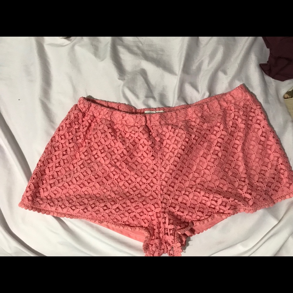 Lace shorts