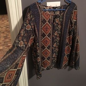 Fall long sleeve shirt