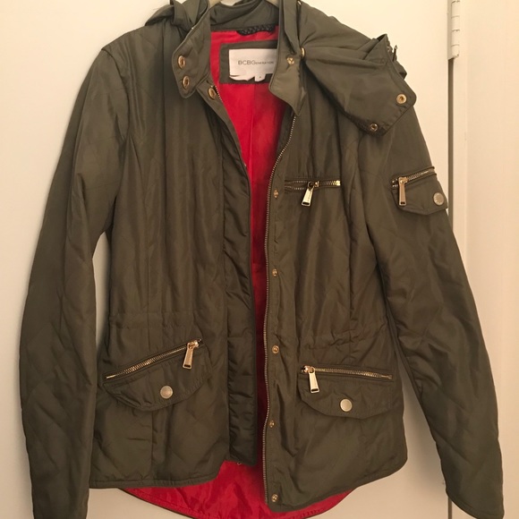 BCBGeneration Jackets & Blazers - BCBGeneration Quilted Olive Jacket- Small BCBGeneration Jackets & Blazers - BCBGeneration Quilted Olive Jacket- Small