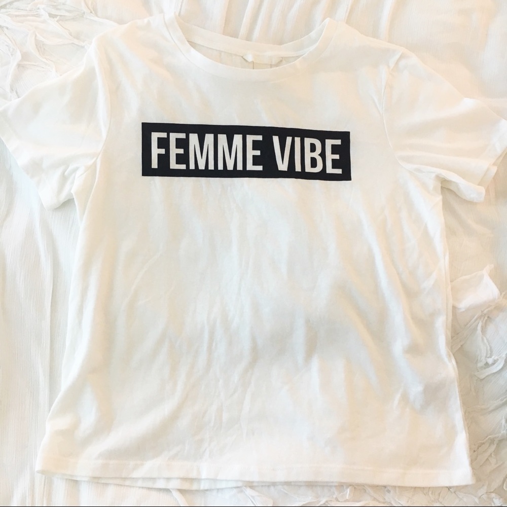 H&M “Femme Vibe” Graphic Tee