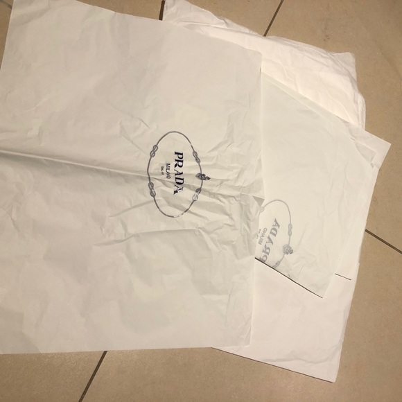 prada wrapping paper