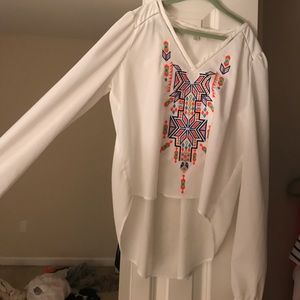 Gianni Bini Cute long sleeve blouse