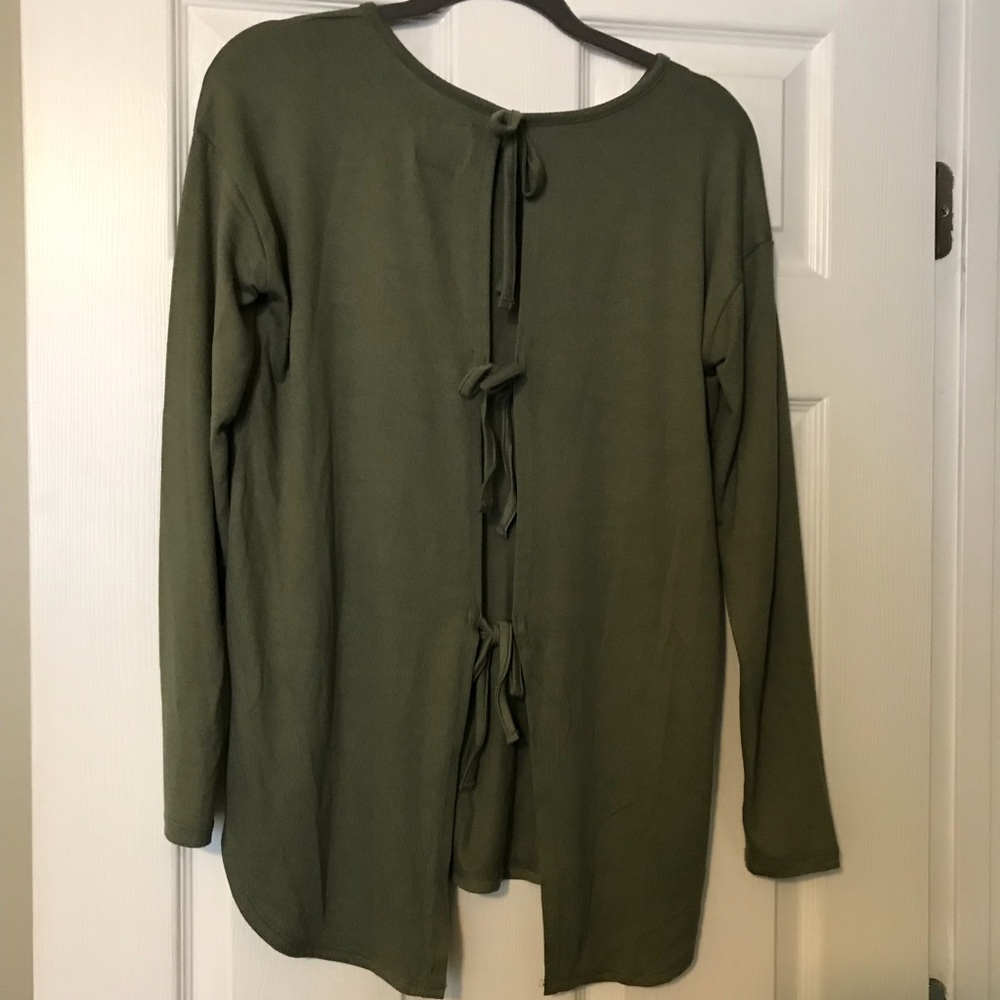 Aerie Tie-Back Shirt