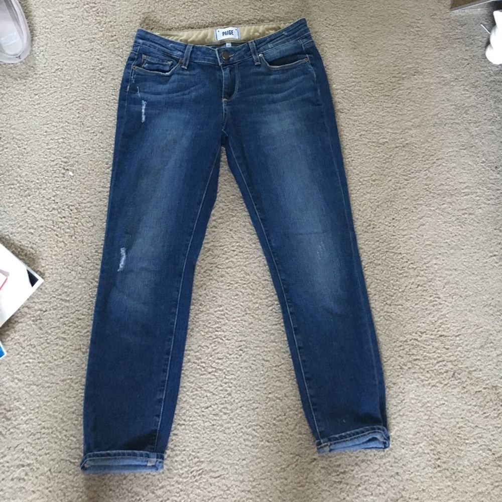 Paige Denim jeans sz 25, boyfriend fit