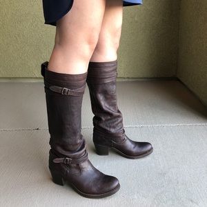 Frye Dark Brown Boots