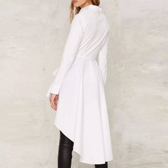 🥂Long Sleeve Peplum Tunic Shirt - Picture 3 of 4