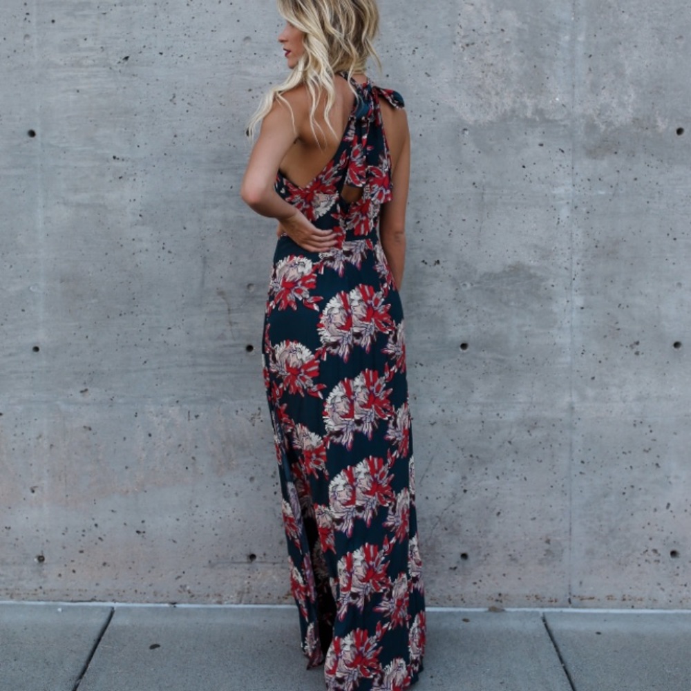 Vici Lead the Way floral maxi