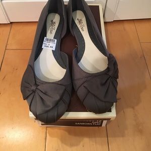 Lela Rose for Payless Grey "Sanborn" Flats