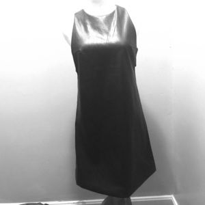 Forever 21 Black Leather Dress