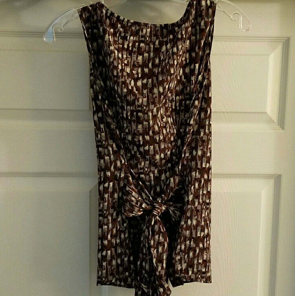 Sleeveless blouse (Francesca's)