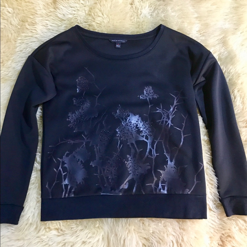 Rock & Republic Glam Bling Sweatshirt