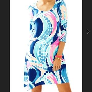 Lilly Pulitzer asymmetrical hemline dress