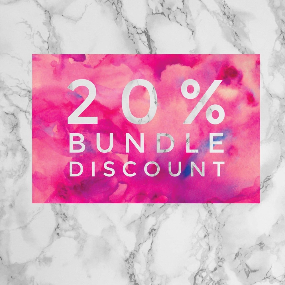 20% BUNDLE DISCOUNT